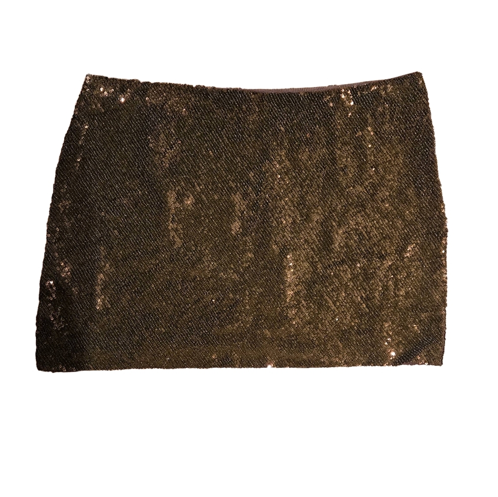 Haute Hippie Sequin Mini Skirt